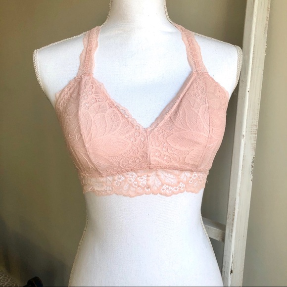 Auden Other - Auden Pink Lace Bralette